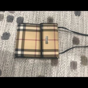 Burberry Wallet with shoulder strap